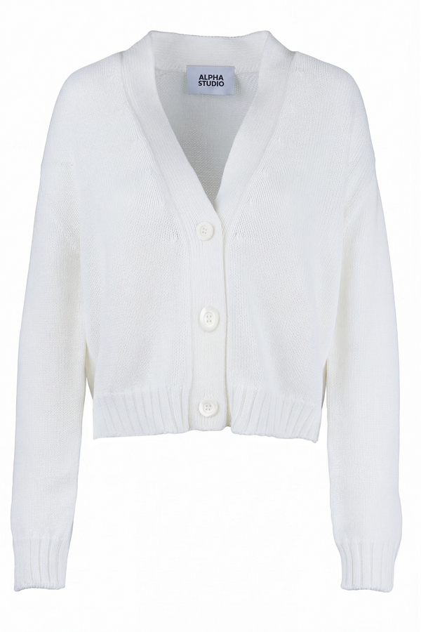 ALPHA STUDIO - Cardigan - 471112 - Latte