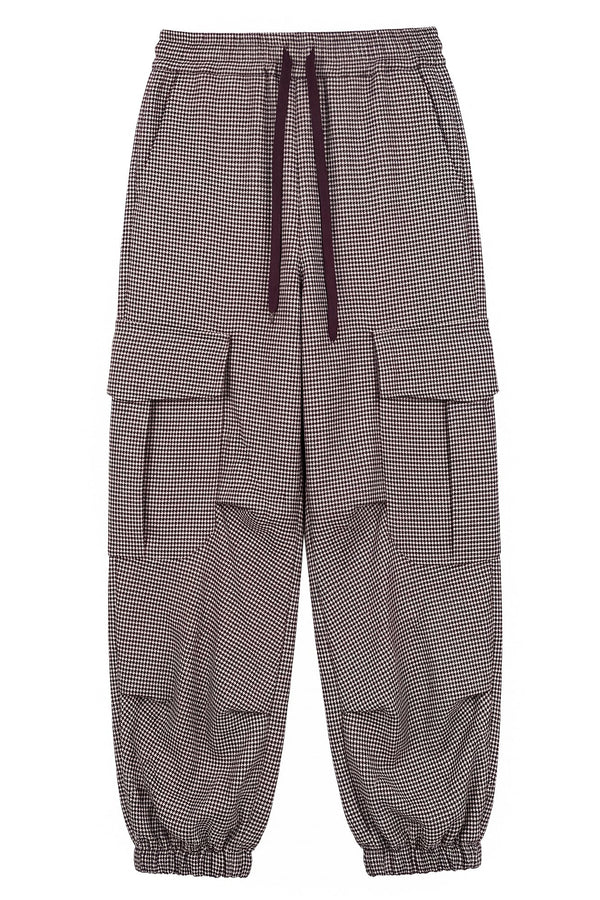 Meme Road - Trousers - 480198 - Cream/Bordeaux 