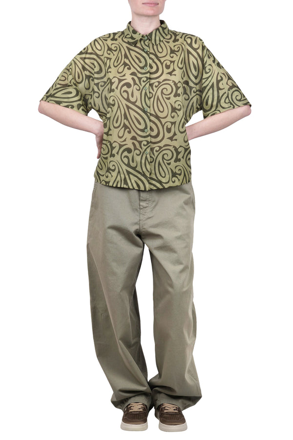 NIU - Shirt - 470372 - Pattern Green 