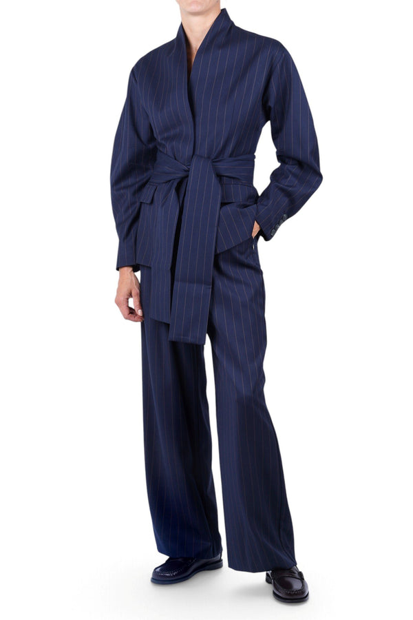 Même Road - Pantalone - 480193 - Blu/Marrone
