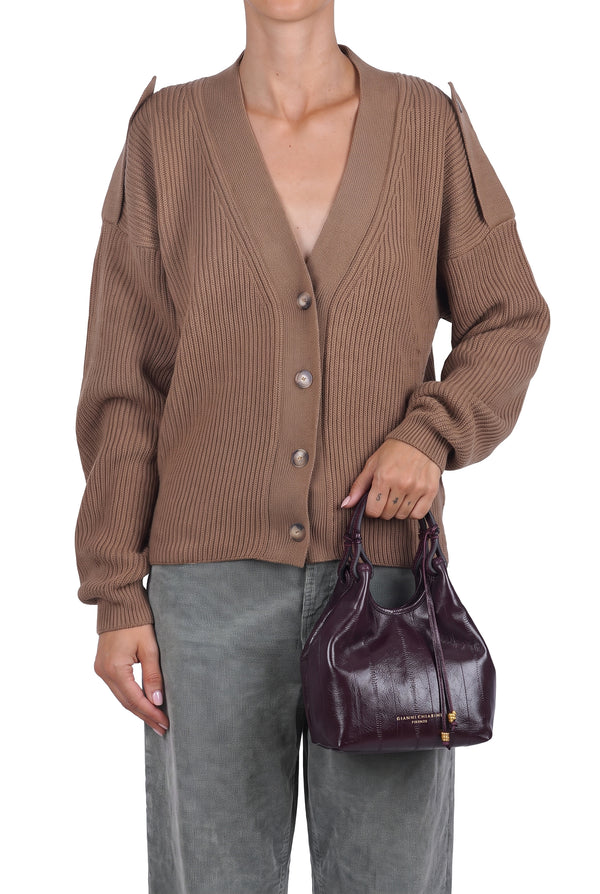 Gianni Chiarini - Small bag - 480778 - Bordeaux 