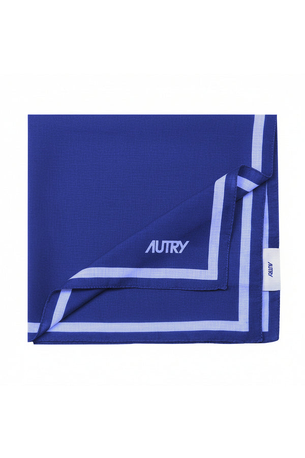 Autry - Sciarpa - 470504 - Blu/Panna