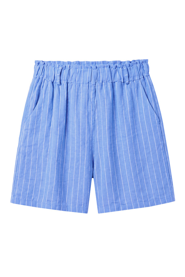 La Femme Blanche - Shorts - 471656 - Bianco/Avio