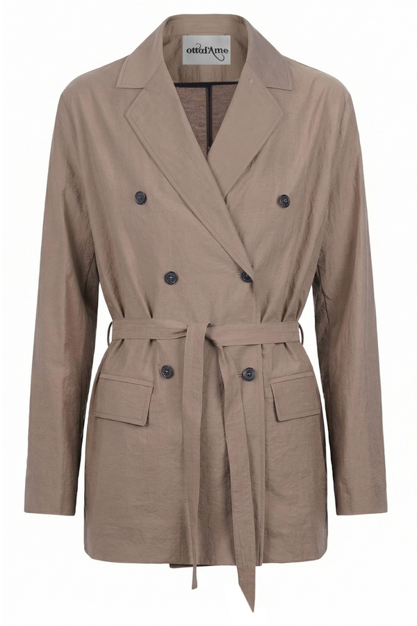 Ottod'ame - Jacket - 470740 - Tobacco 