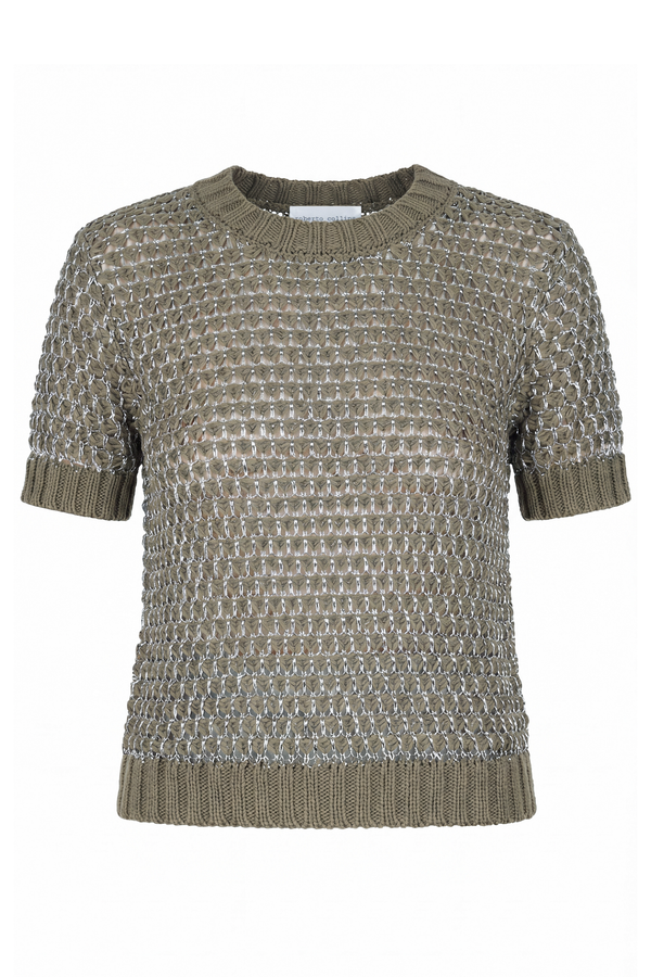 Roberto Collina - Maglia - 470392 - Argento/Militare