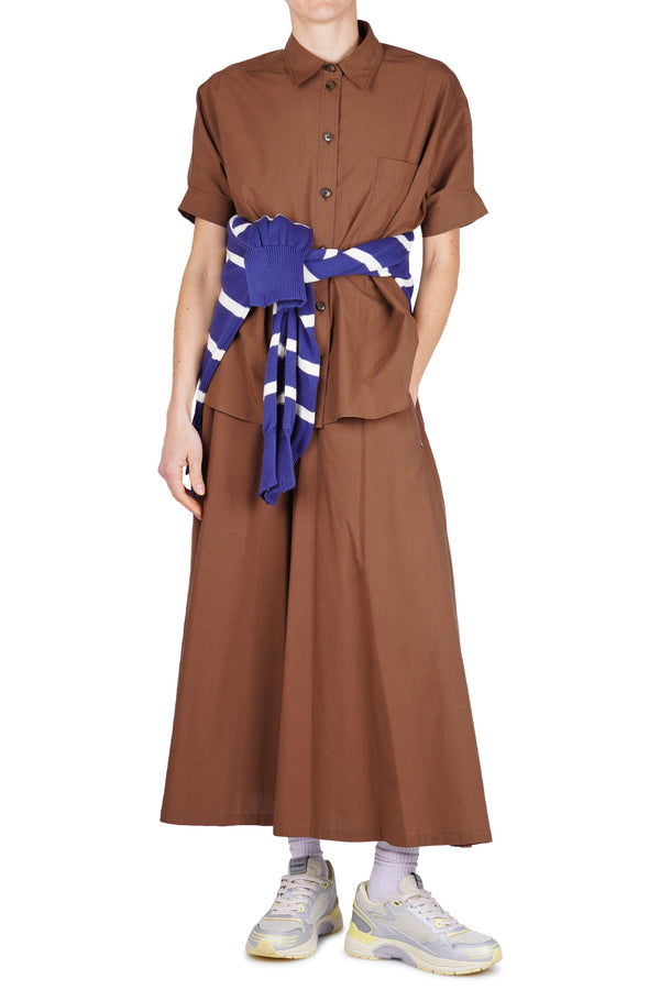 Ottod'ame - Camicia - 470717 - Cioccolato