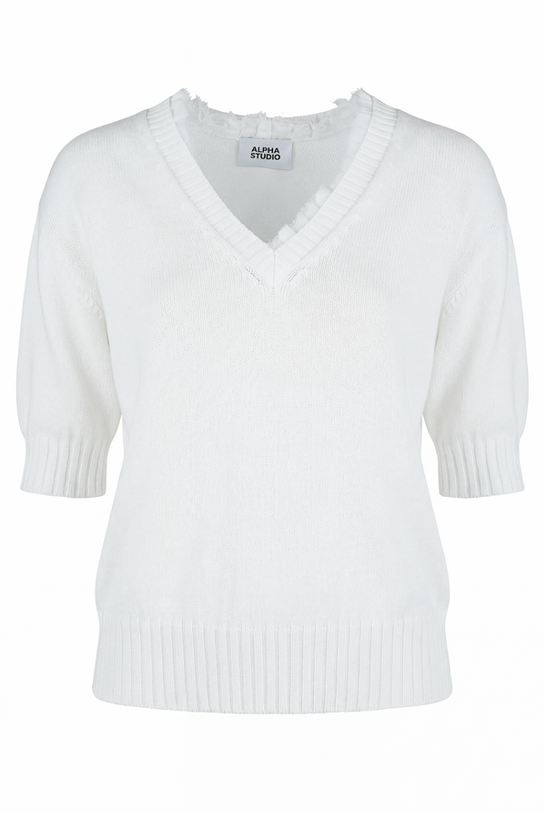 ALPHA STUDIO - Maglia - 471113 - Latte