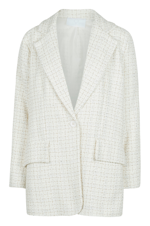 The White Woman - Jacket - 451492 - Cream/Silver 