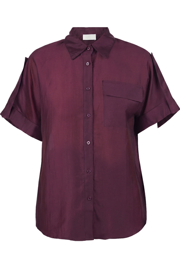 La Femme Blanche - Camicia - 471586 - Bordeaux