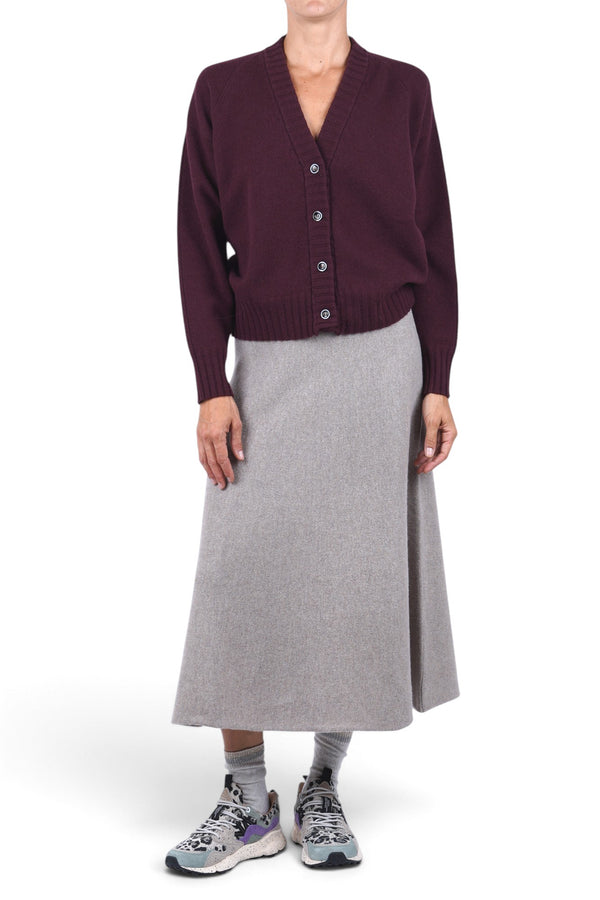 Solotre - Cardigan - 480498 - Bordeaux