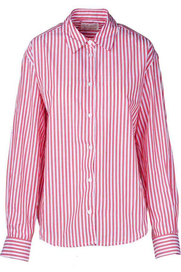 MC2 Saint Barth - Camicia - 470968 - Bianco/Rosso