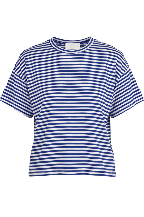 La Femme Blanche - T-shirt - 471803 - Panna/Blu