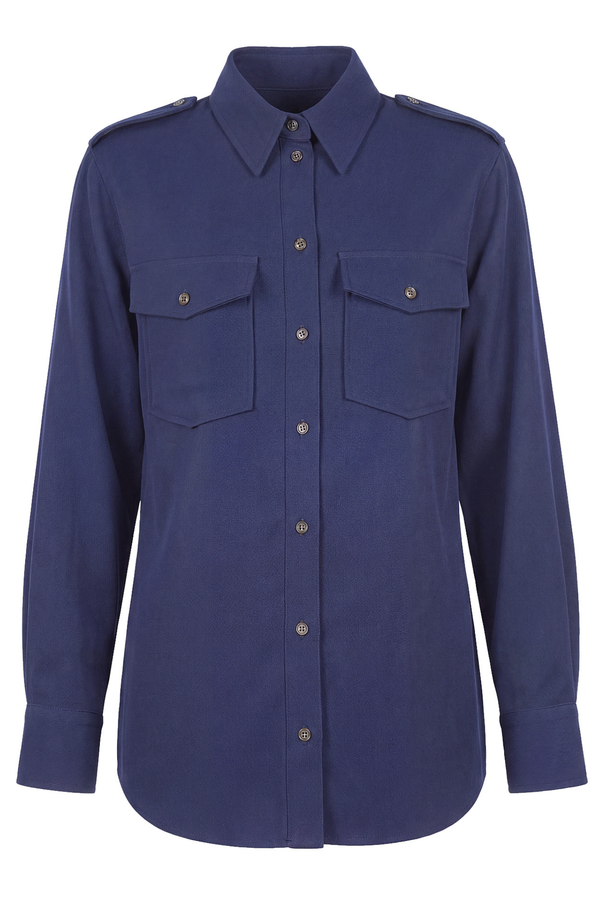 Ottod'ame - Shirt - 480354 - Blue 