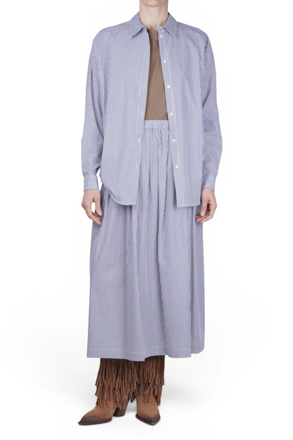 Ottod'ame - Camicia - 470738 - Blu/Marrone