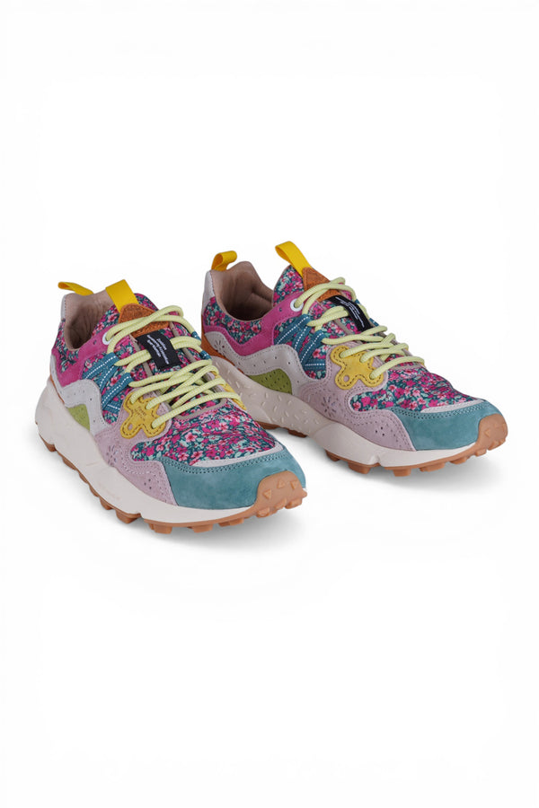 Flower Mountain - Sneakers - 470438 - Fuxia/Lime