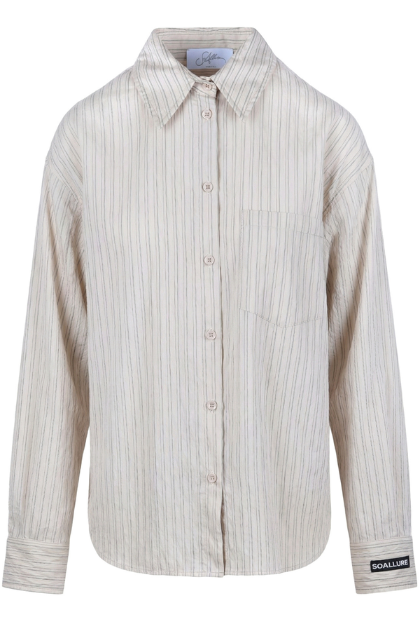 So Allure - Shirt - 470022 - Butter/Black 