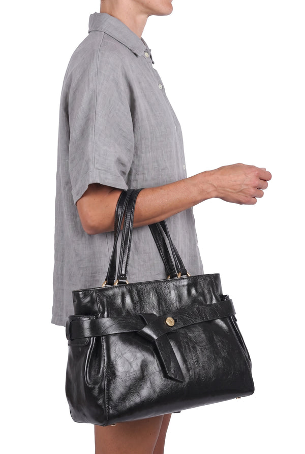 Gianni Chiarini - Borsa media - 480788 - Nero