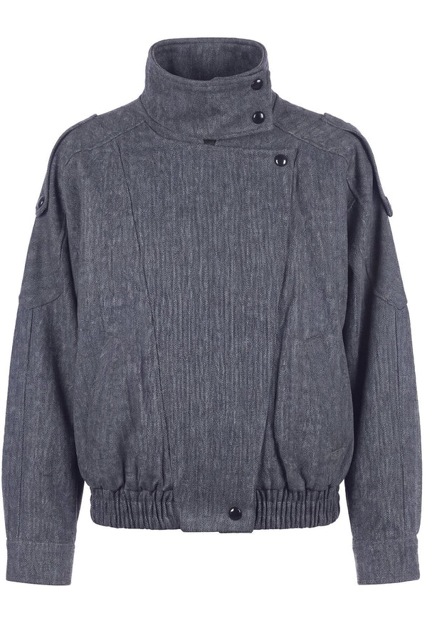 La Femme Blanche - Jacket - 481149 - Anthracite 