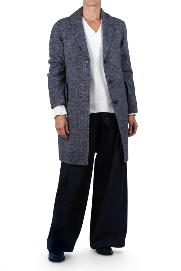 Alessia Santi - Coat - 480517 - Black/Gray 