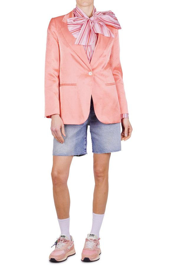 La Femme Blanche - Shirt - 471205 - Pattern Pink 