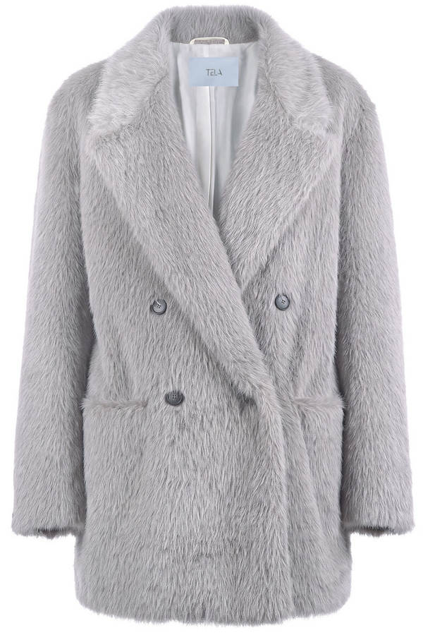 Tela - Coat - 480109 - Dove grey 