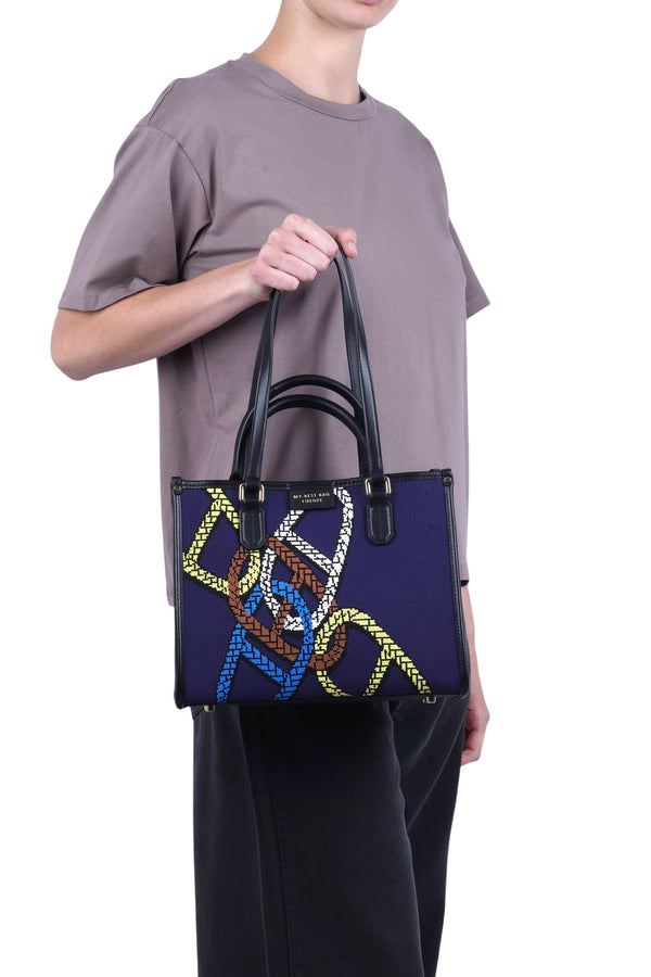My Best Bags - Borsa media - 470332 - Fantasia Blu