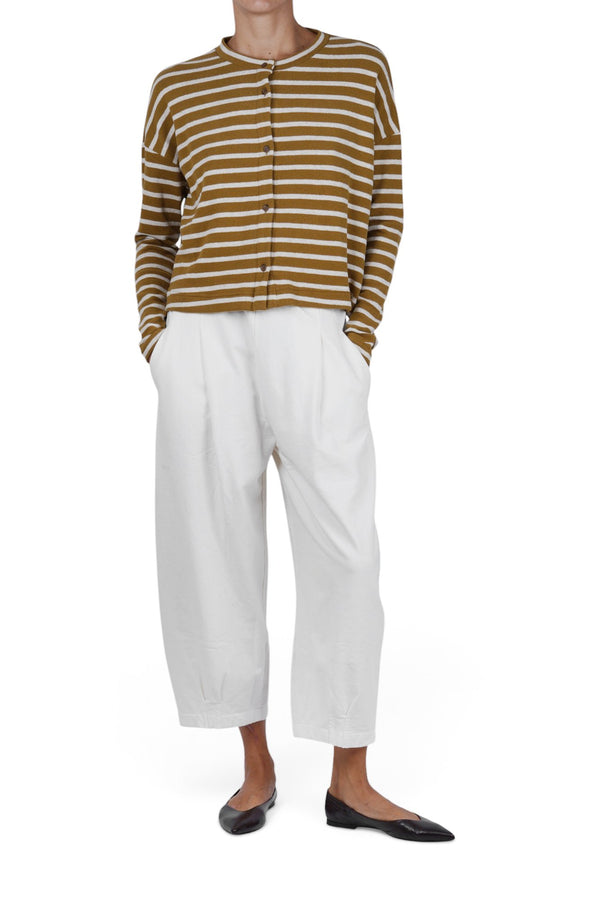 Mama B - Cardigan - 480022 - Panna/Senape