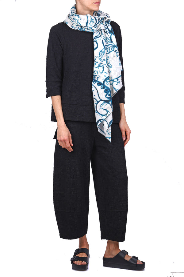 Alessia Santi - Sciarpa - 470207 - Panna/Blu