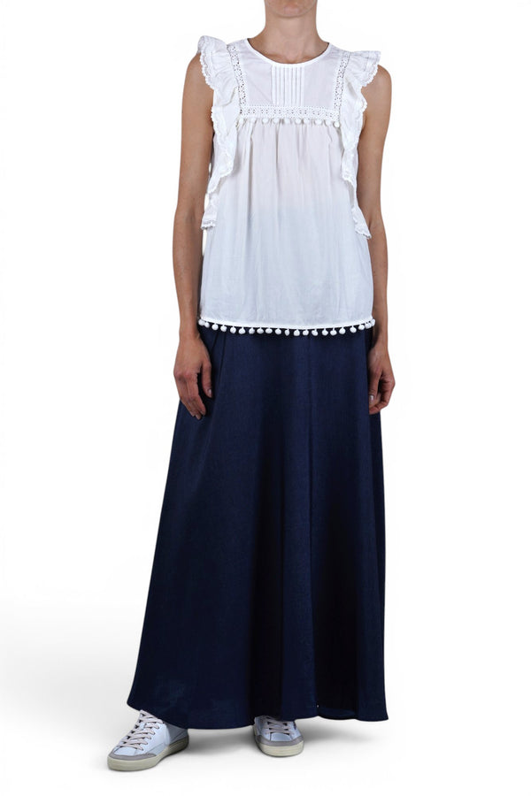La Femme Blanche - Top - 471618 - Panna