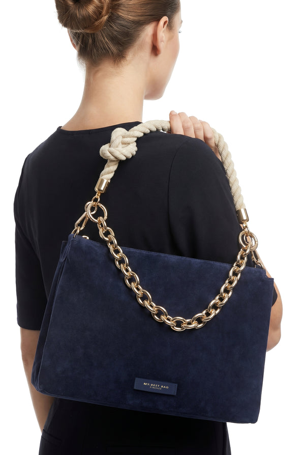 My Best Bags - Borsa grande - 470334 - Blu scuro