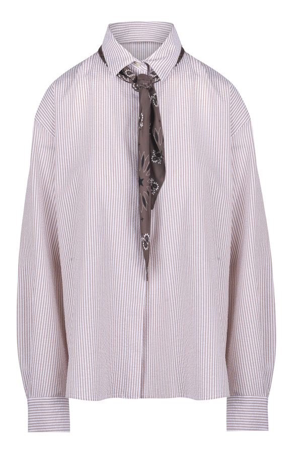 8pm - Shirt - 470486 - Beige Pattern 