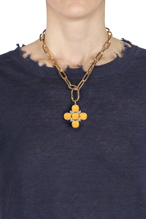 Aleva' Bijoux - Ciondolo - 451424 - Giallo