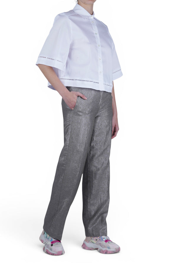 Solotre - Pantalone - 470696 - Argento