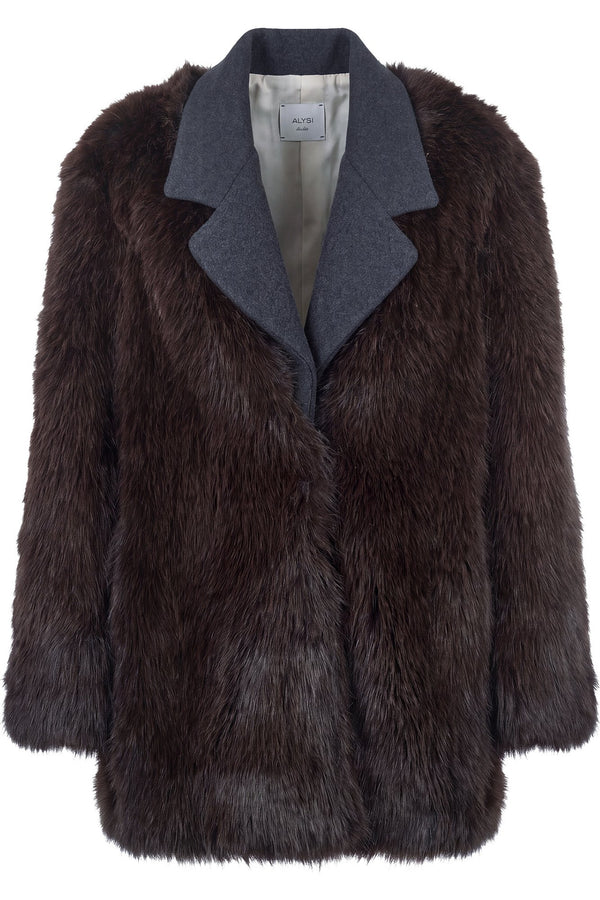 Alysi - Jacket - 480624 - Chocolate 