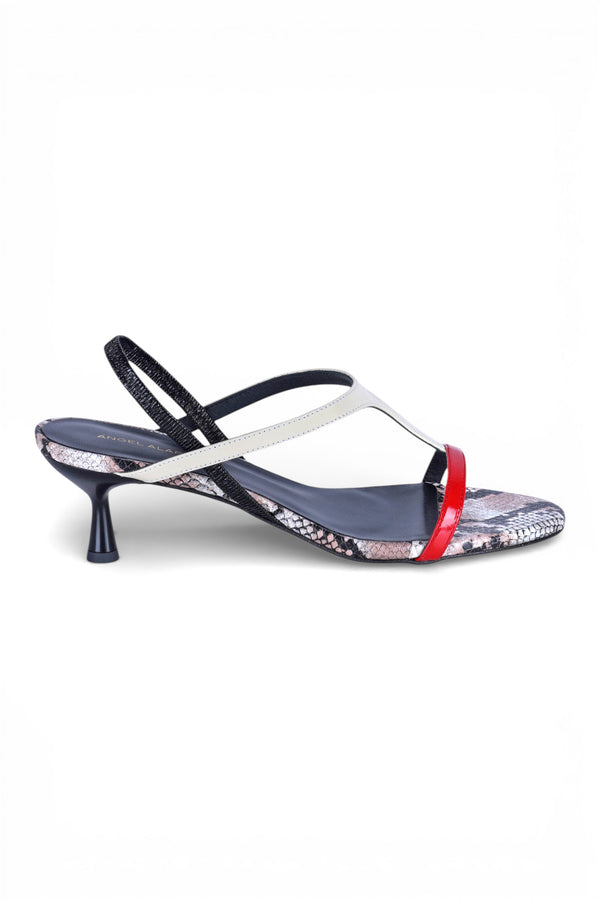 Angel Alarcon - Sandali - 471255 - Panna/Rosso