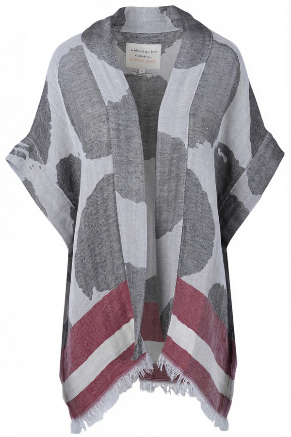 Alessia Santi - Kimono - 470182 - Grigio/Rosso