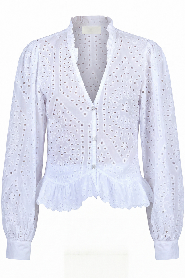 La Femme Blanche - Shirt - 471777 - White 