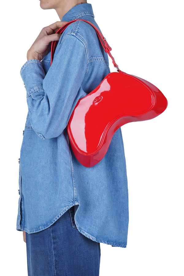 DIESEL - Borsa media - 470079 - Rosso
