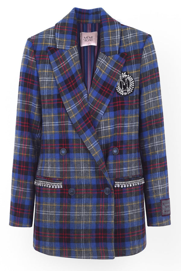 Même Road - Jacket - 480199 - Blue Pattern 