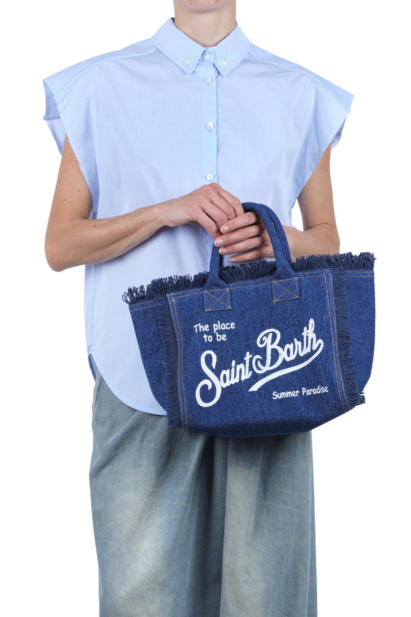 MC2 Saint Barth - Medium bag - 471043 - Denim 