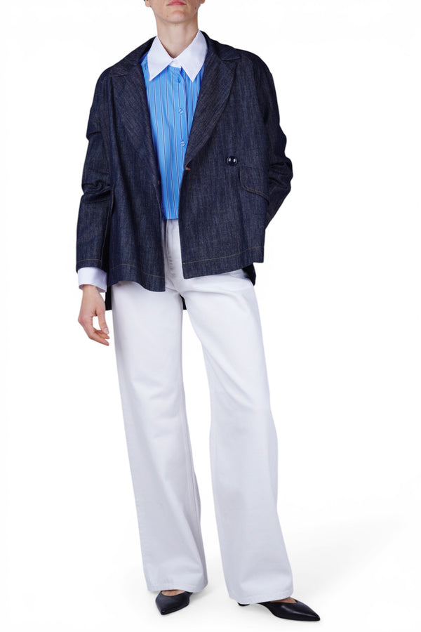 So Allure - Shirt - 470047 - White/Blue 