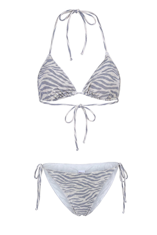MC2 Saint Barth - Bikini - 470993 - Grigio/Champagne