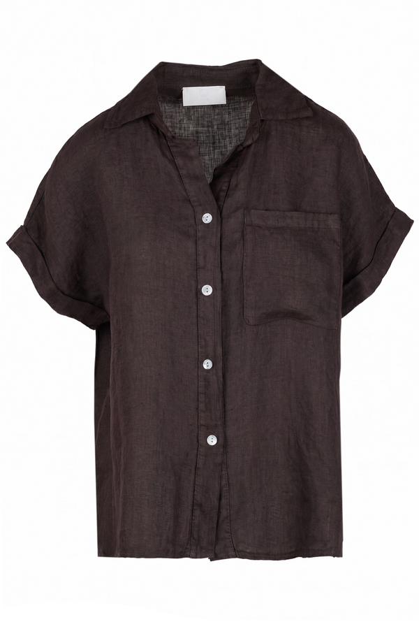 La Femme Blanche - Shirt - 471654 - Mocha 