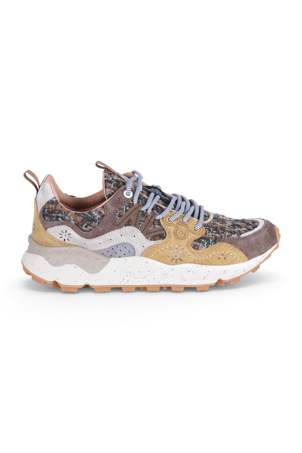 Flower Mountain - Sneakers - 480807 - Marrone/Ocra
