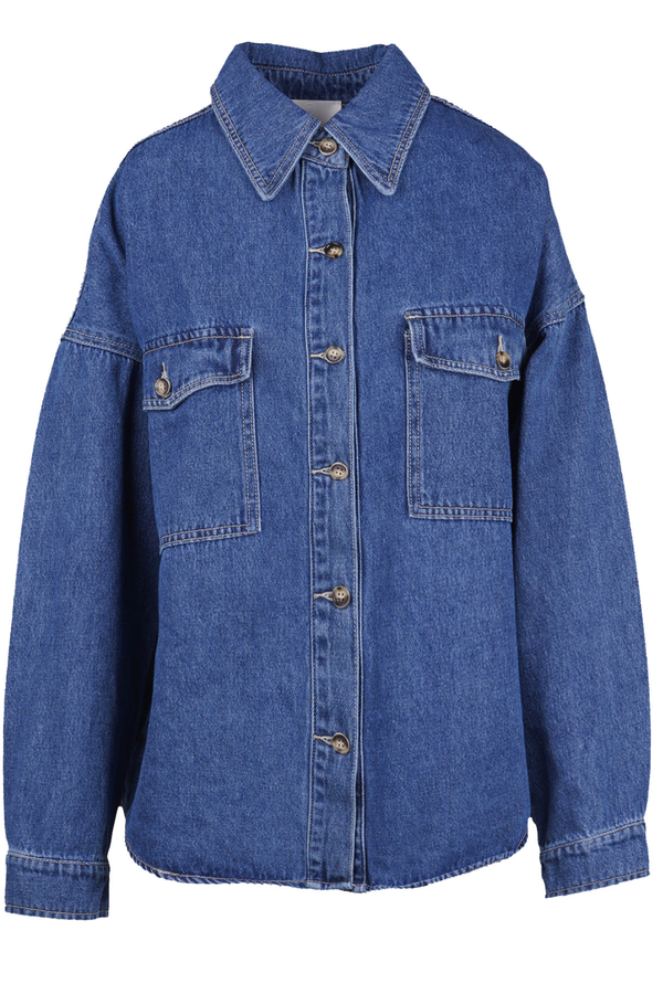 La Femme Blanche - Camicia - 471218 - Denim chiaro