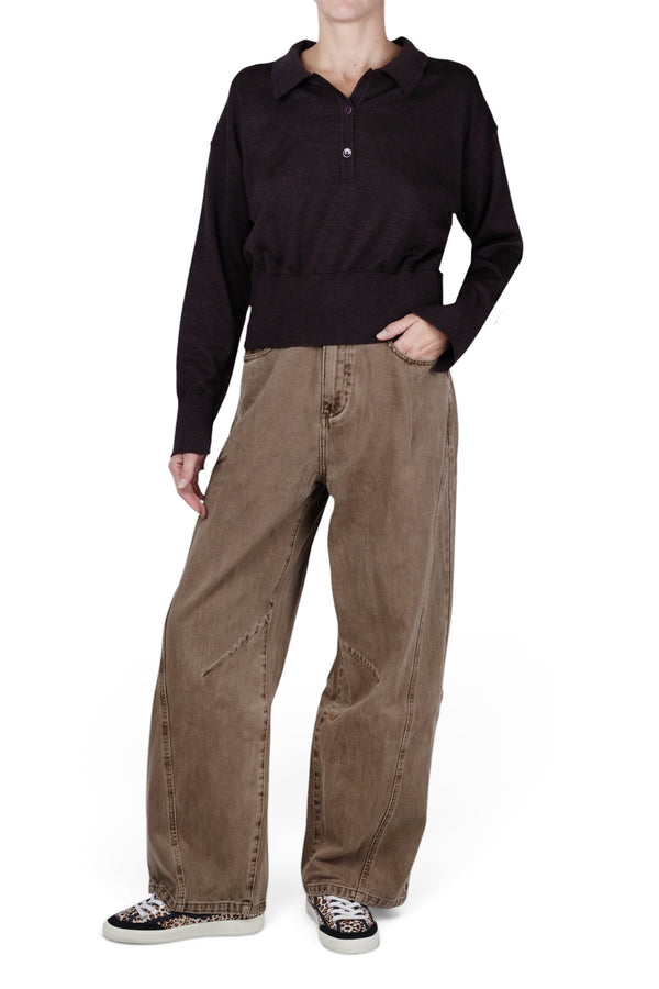 ELEH - Pantalone - 480230 - Marrone