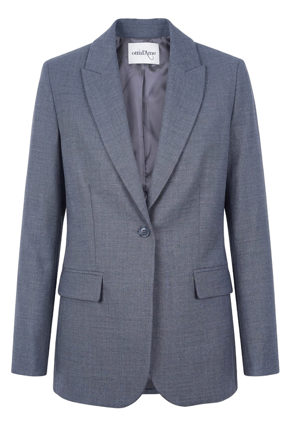 Ottod'ame - Jacket - 480317 - Gray 