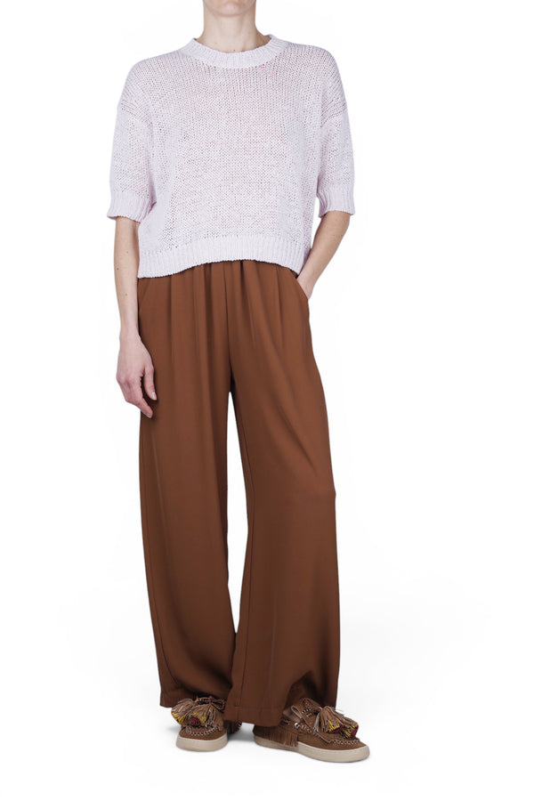 La Femme Blanche - Pantalone - 471470 - Tabacco