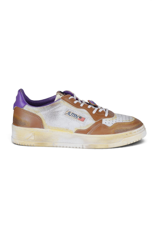 Autry - Sneakers - 480722 - Purple/Camel 