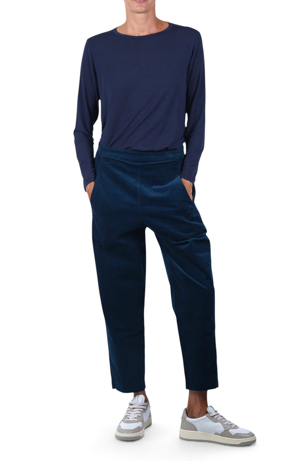 Mama B - Pantalone - 480006 - Blu scuro